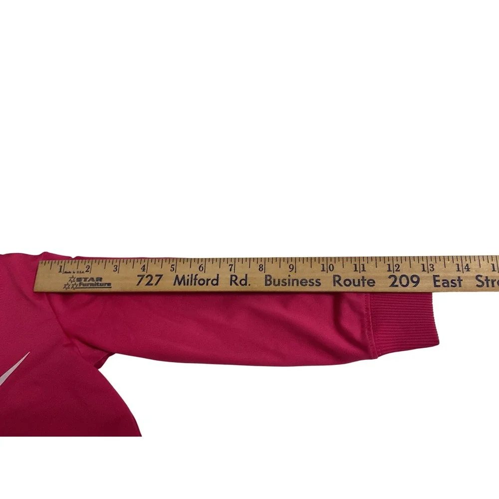 Nike Dri-FIT Long Sleeve Shirt Toddler 2T‎ Pink Excellent Crossover Hem Active